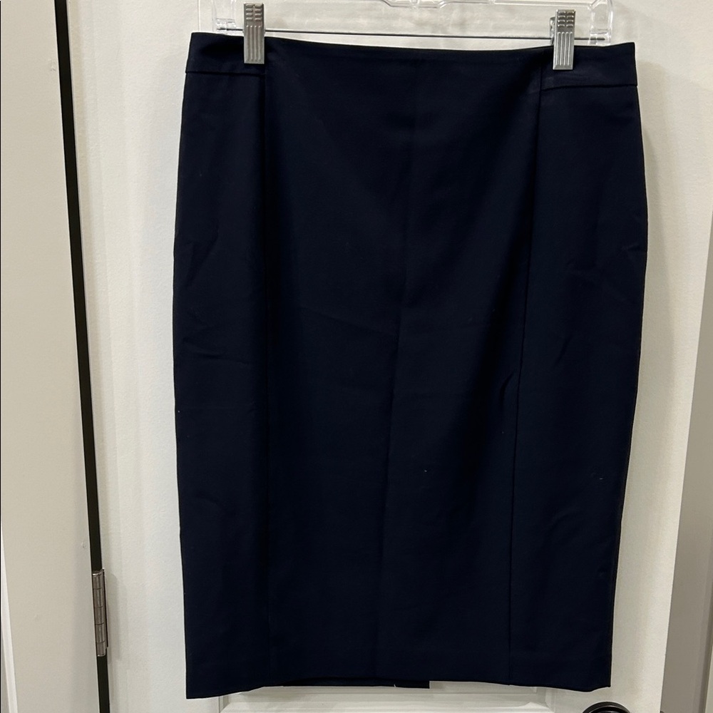 Classic Navy Ann taylor  Pencil Skirt
